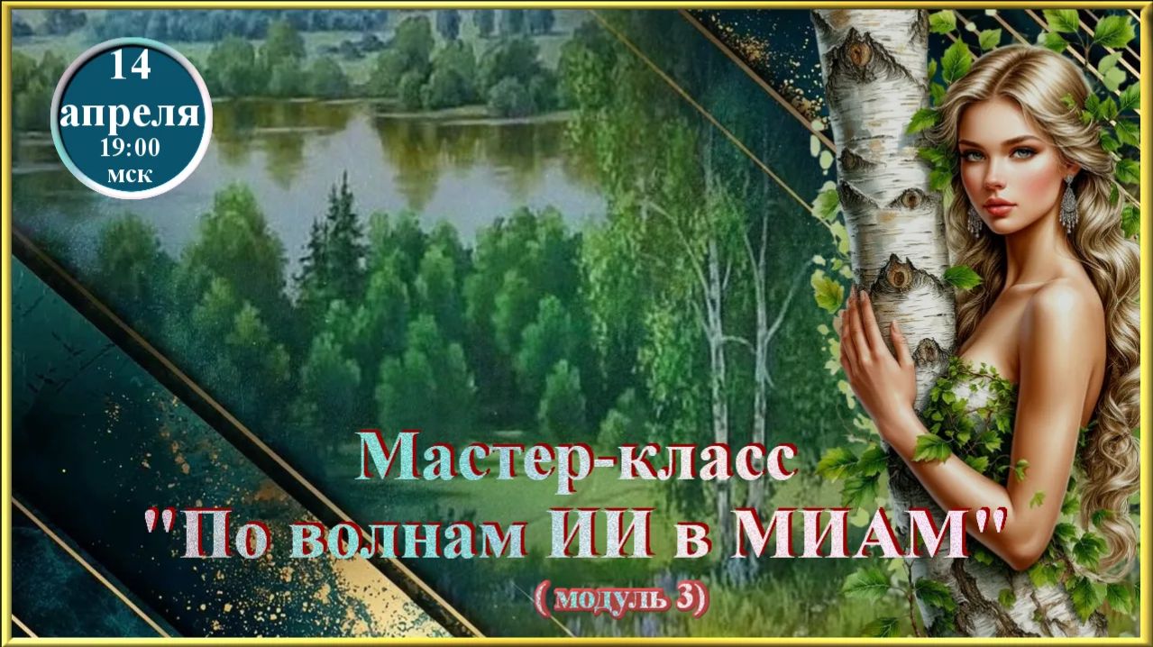 По волнам ИИ в МИАМ. 14.04.2026. Модуль 3