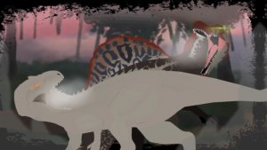 Спинозавр vs Индоминус Рекс (перезалив с Ютуба)