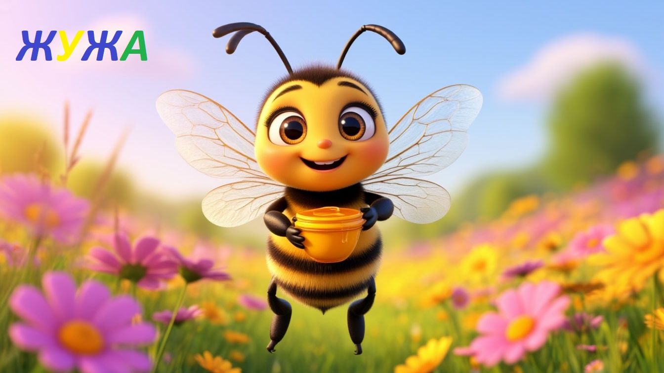 🐝 Жу-жу-жу, полетели! Пчёлка и цветочки — детский хит смотреть онлайн