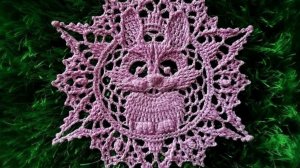 Салфетка кролик 7 ряд