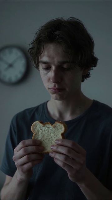 Пустота и одиночество: кусочек хлеба в сером мире #одиночество #пустота #жизнь