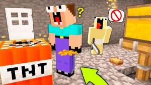 2 НУБА ЗАТРОЛЛЕНЫ НЕВИДИМЫМ ПРО НУБИКОМ В МАЙНКРАФТ!