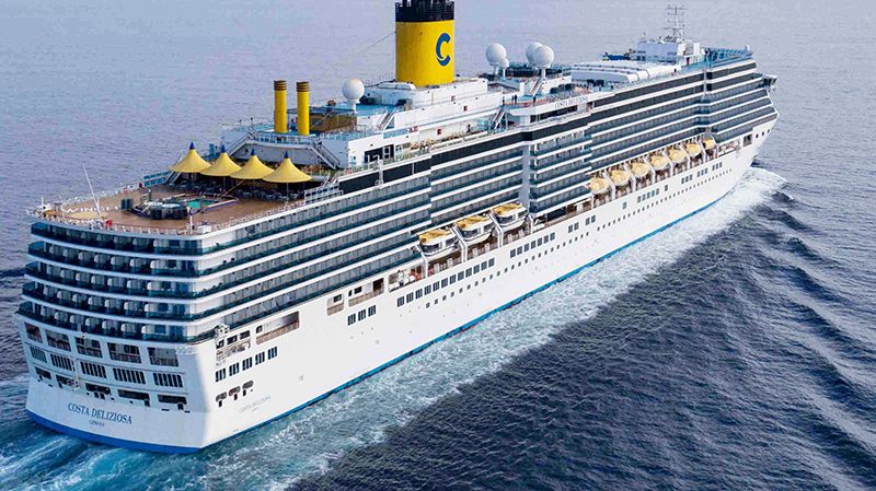 Первый день в круизе из Триеста на круизном лайнере Коста Делициоза, апрель 2026. Costa Deliziosa