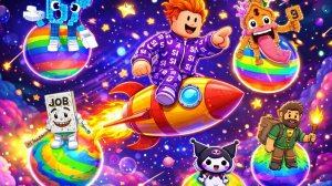 Самые редкие брейнроты спрятались в космосе Roblox, и я их нашёл 😨🚀 Видео для детей про Роблокс.