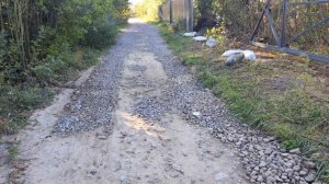 Дача..Забор вторая половина и откатные ворота..25.09.24.