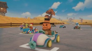 Moorhuhn Kart 4. Игра детям, гонки на машинках, смотреть гонки на гоночных машинах, мультики детям