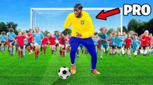 1 ПРО против 100 ДЕТЕЙ ФУТБОЛИСТОВ