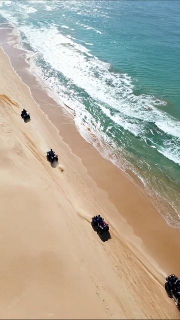 Приключение на квадроциклах на пляже #квадроциклы #природа #путешествия