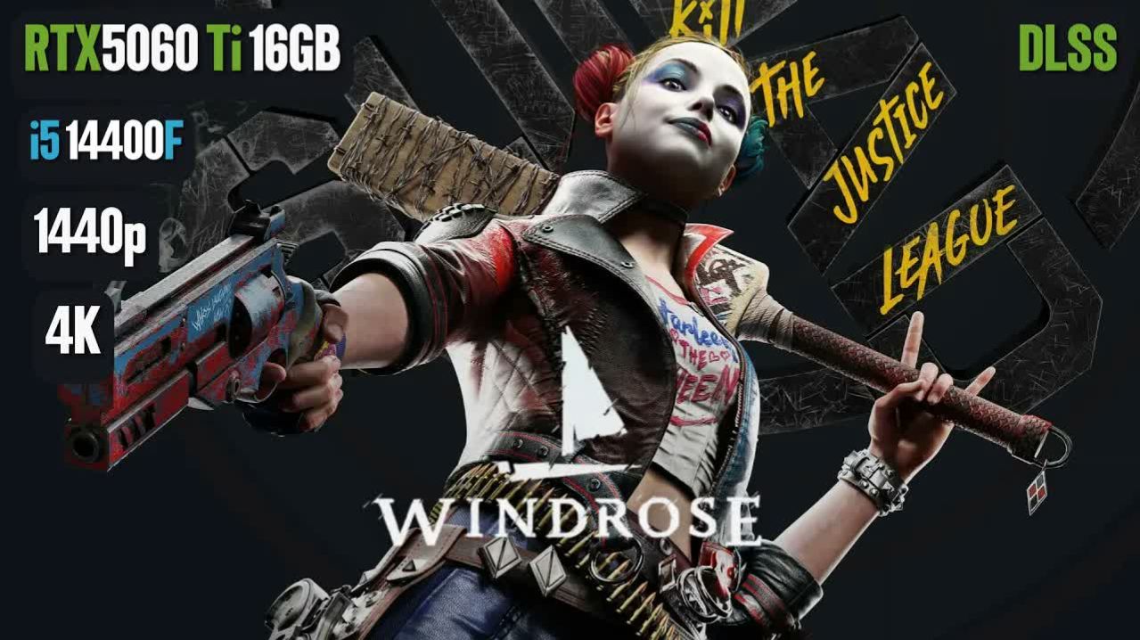 Suicide Squad Kill the Justice League | Бенчмарк | RTX 5060 Ti 16GB | i5-14400F | 1440p | 4K