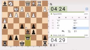 Самая смешная моя партия в блиц