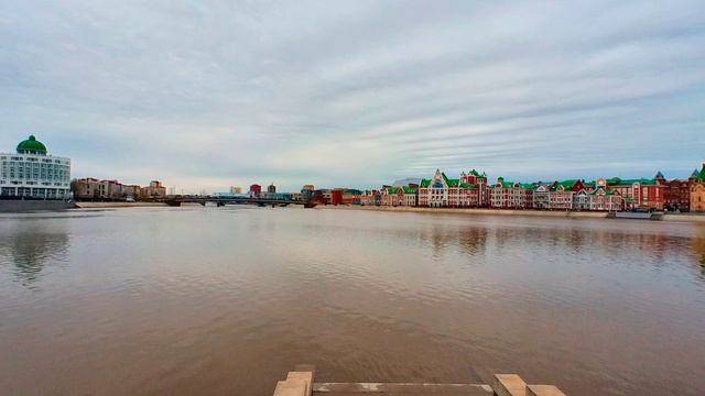 Паводок или разлив на Кокшаге. Йошкар-Ола апрель 2026