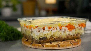 Никогда не готовила такой САЛАТ! Вкусно, необычно, НОВИНКА! Салат "Горячий"