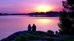 А над речкой туман