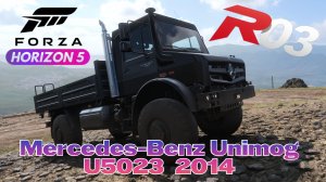 «Forza Horizon 5 — Властелин бездорожья: Mercedes-Benz Unimog U5023 2014!»