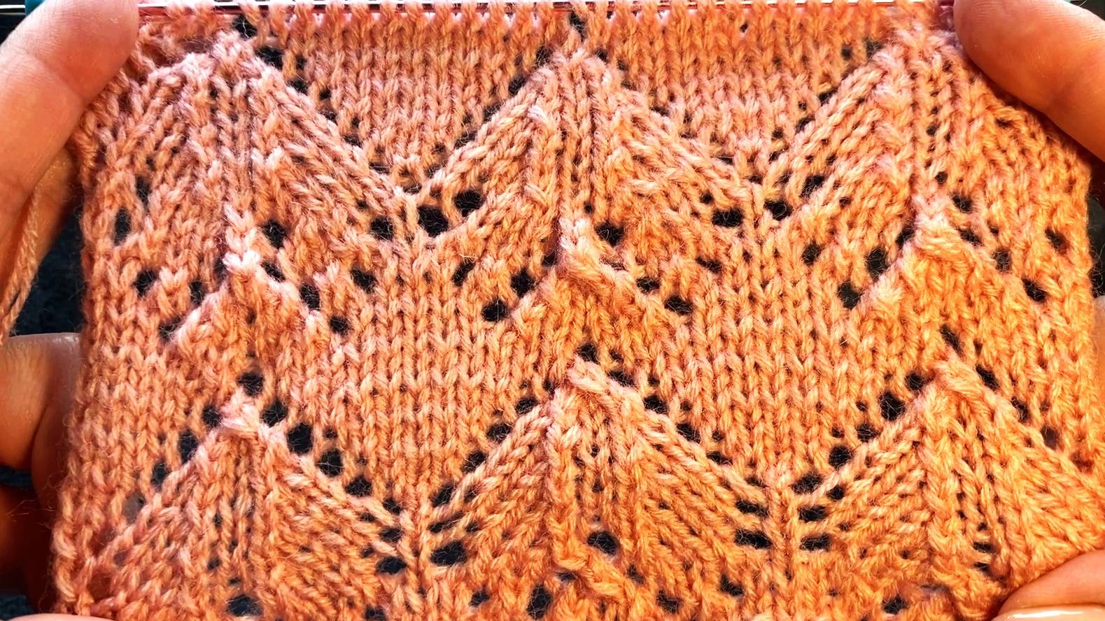 🧶КРАСИВЫЙ СТИЛЬНЫЙ УЗОР СПИЦАМИ🩷