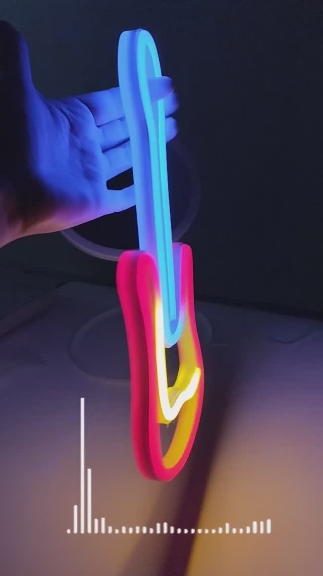 Неоновый светильник 