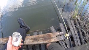 Мото-рыбалка! На встречных курсах река "большой гок"