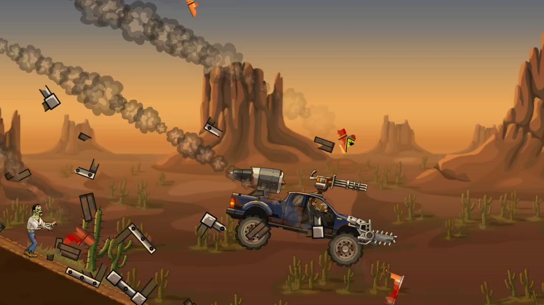 Red Canyon 3 уровень Earn to Die