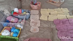 Мой рацион одного дня. Моё вязание.Обзор в Глобусе