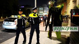 Чудище лесное в городе! Прикольные пугалки