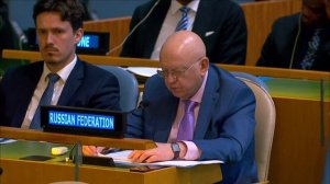 Statement by Vassily Nebenzia at UNGA Intergovernmental negotiations on representation on UNSC