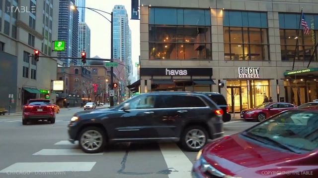 Прогулка по ЧИКАГО - экскурсия по центру города Иллинойс США CHICAGO Illinois Travel USA