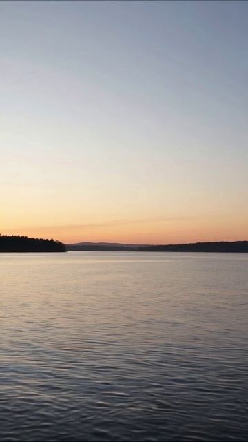 Закат на озере #природа #красота #водоем