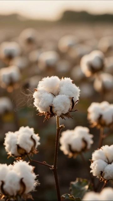 Урожай хлопка: красота природы в деталях #хлопок #природа #урожай