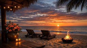 Релакс у Океана. Звуки Костра, Волна и Чаек. Ментальное путешествие для отдыха и перезагрузки