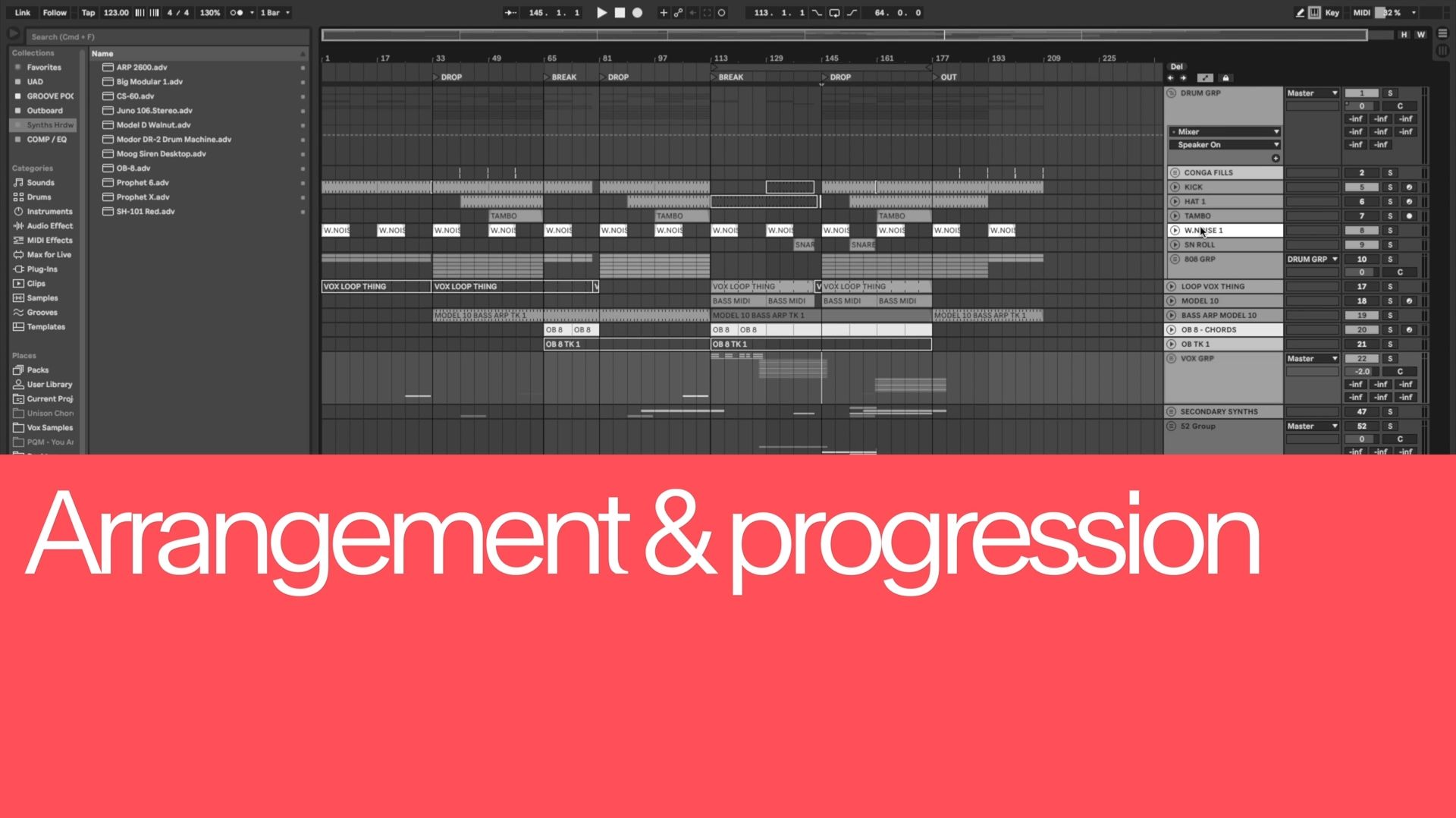 04. Arrangement and Progression