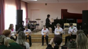 Уральские узоры в музыкальной школе.