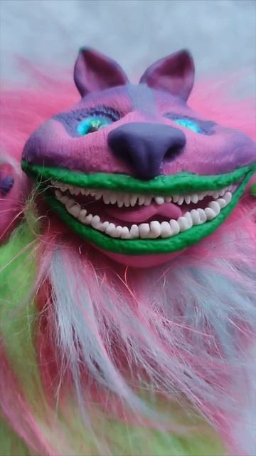 Чеширский кот, интерьерная игрушка ручной работы