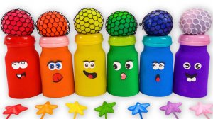 ЛЕПИМ БУТЫЛОЧКИ ИЗ КИНЕТИЧЕСКОГО ПЕСКА АСМР ВИДЕО МУЛЬТИКИ ДЛЯ ДЕТЕЙ КАНАЛ ИГРАЛКИ-ЗАЛИПАЛКИ