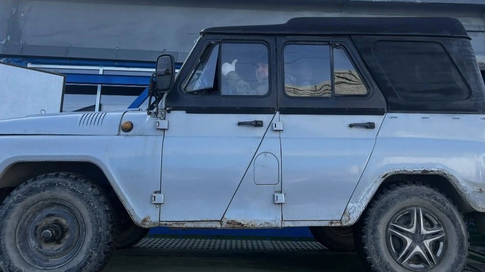 Погрузка машины