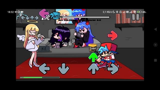 Friday Night Funkin Vs Heavenly Devilish V-slice Port