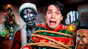 МЕНЯ ПОХИТИЛ ЗЛОЙ САНТА!😱 ИЩУ АНОМАЛИИ НА НОВЫЙ ГОД В THE FLOOR ABOVE