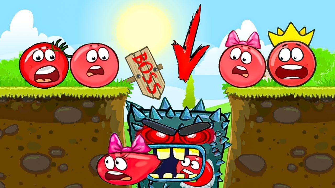 НОВЫЙ КРАСНЫЙ ШАР, КРАСНЫШ СПАСАЕТ ДЕРЕВНЮ КРАСНЫХ ШАРИКОВ