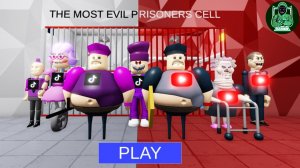 Боссы TIKTOK против боссов YOUTUBE! ПОБЕГ БАРРИ из ТЮРЬМЫ! #roblox