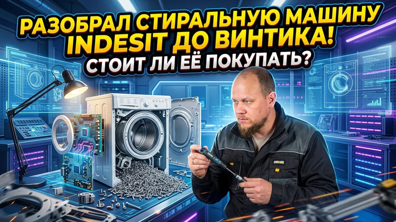 НЕ ПОКУПАЙ Indesit, пока не увидишь ЭТО! Полная разборка и честный отзыв