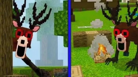 Карта 99 ночей в лесу в LokiCraft мод