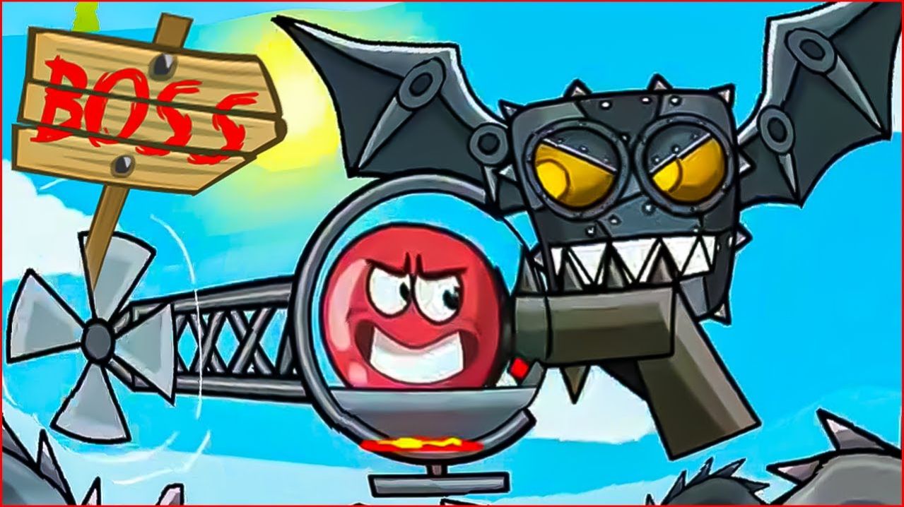 НОВЫЙ КРАСНЫЙ ШАР, КРАСНЫШ СПАСАЕТ ДЕРЕВНЮ КРАСНЫХ ШАРИКОВ