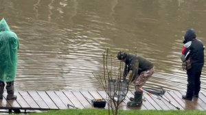 Основной водоём.Поимка Форели