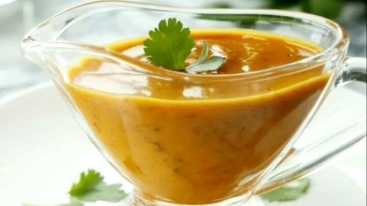 Сыроедный тыквенный соус