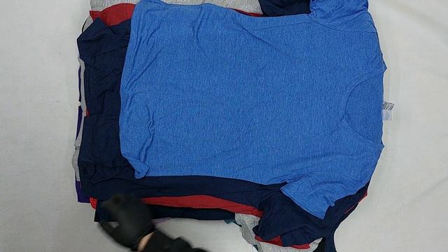 Футболки сток короткий рукав  оптом 9 пак