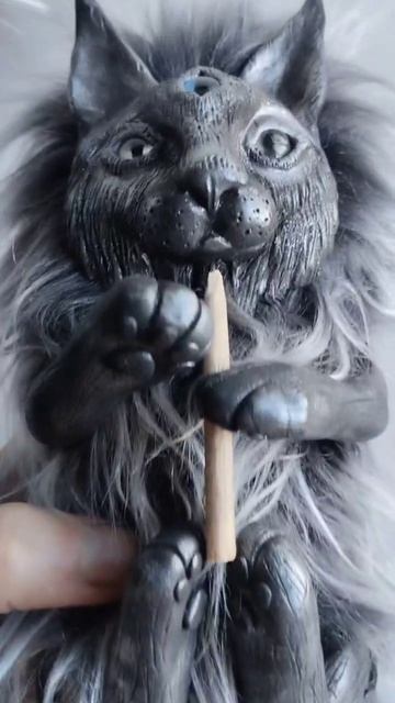 Дух писательства, интерьерная кукла ручной работы