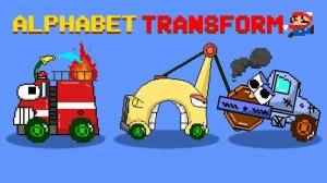 Alphabet → МАШИНЫ ТРАНСФОРМ 2! Обратные 🚗