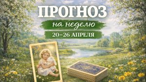 📆 ПРОГНОЗ НА НЕДЕЛЮ 20-26 АПРЕЛЯ. Деньги. Эмоции. Главная тема недели. Советы. Рекомендации.