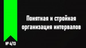 [ч.2 №4] Интервалы на грифе гитары (практически).