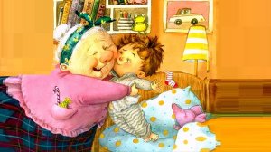 Я люблю бабулю очень!