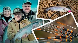 ЛЕГЕНДАРНАЯ РЫБАЛКА! БОНД, ГУЩИН и ТАНЯ ловят на новую серию форелевых спиннингов AREATOR 3